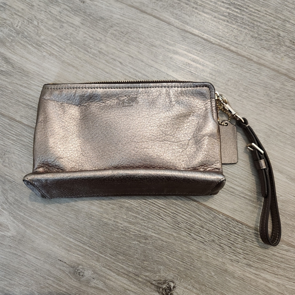 Coach Copper Wristlet